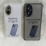 SoftCase Casing Realme C67 Silicone Clear Transparent TPU SPaCE