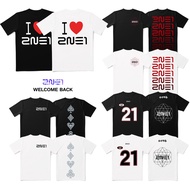 2NE1 COLLECTIONS - I LOVE 2NE1 WELCOME BACK CONCERT Customized Inspired T Shirt Fan Merch Unisex