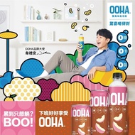 【OOHA】 氣泡飲 水蜜桃烏龍茶寶特瓶 500ml (24入/箱)(零糖零卡零脂)