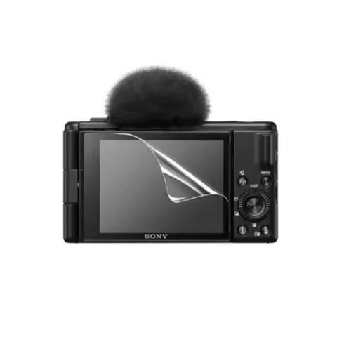 3pcs PET Screen Protector Cover Clear Soft Protective Film for Sony ZV1 ZV-1/ZV-1F ZV1F/ZV-E10 ZVE10