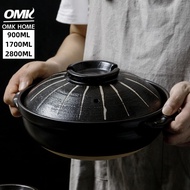 OMK Japanese style casserole set with cover ceramic pot tableware casserole set with cover casserole set corningware
