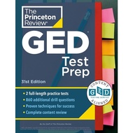 C321 9780593517888 THE PRINCETON REVIEW GED TEST PREP 2025: 2 PRACTICE TESTS + & TECHNIQUES + ONLINE