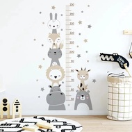 Animal Owl Monkey Aesthetic Height Measuring Sticker Height Measuring Sticker Children's Height Post