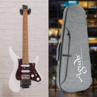 ⭐ศูนย์ไทย⭐ Aguda® Musicbody Pro Headless HSS Electric Guitar กีตาร์หัวตัด กีตาร์ไฟฟ้า หัวตัด 24 เฟรต