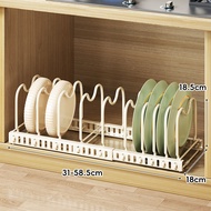 evesigar | Adjustable Shelf for Kitchen Inside Cupboard