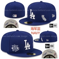 Trendy Fashion Full Hat Los Angeles Dodgers Fitted Cap MLB 59FIFTY Full Closed Fitted Hats Fashion H