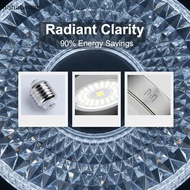 HH Modern Thin Crystal Ceiling Lamp 30W 60W 90W 120W Cool White Brightness for Bedroom Living Room O