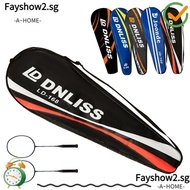 FAYSHOW2 Racket Bags, Thick Portable Badminton Racket Bag, Protective Pouch  Racket Protective Cover Badminton Racket