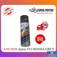 Corva Motor Anchor Spray Paint Cat #35 Honda Grey Anchor 100% Original Standard Color 400Ml Cat Spra