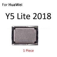กริ่งด้านหลังในลำโพงลำโพงที่บิดงอได้ Y7 Y9สายสำหรับ HuaWei Y6 Pro 2019 Y5 Lite Prime 2018 GR5 2017ชิ้นส่วน