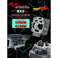 [ 59MM / 62MM ]  HI POWER HIPOWER RACING CYLINDER BLOCK ONLY RXZ135 / RXZ 135