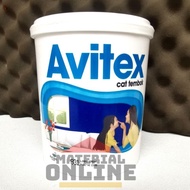 ready AVITEX Emulsion Cat Tembok Gypsum Gipsum Triplek Kaleng Kecil
