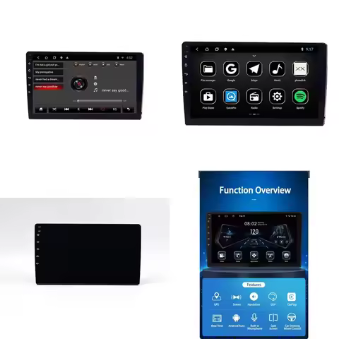 2026 Hot Sale Universal 9/10Inch Android Multimedia Player Car Dvd Player Car Frame Car Android Radi