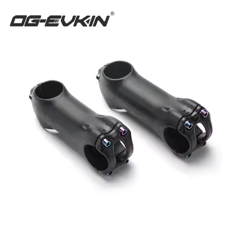 OG-EVKIN BS-004 T1000 Carbon MTB Bicycle Stem 6/17 Degree 31.8MM Carbon Road Bike Stem Positive and