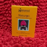 MASKER WAJAH HANASUI NATURGO BPOM HARGA 1 BOX