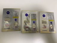 (New, made in Poland) nivea skincare sample 3包 護膚品旅行試用裝 妮維雅Luminous630 雙效淡斑透白精華 Spot Clear Intensive