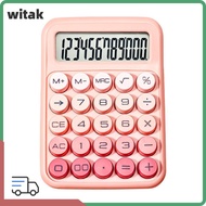 WITAK 12 Digit Calculator, Gradient Color Large Display Accounting Calculator, Multifunctional Ergon