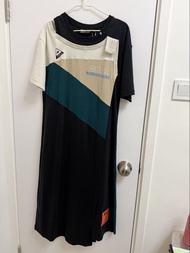 包郵|Fila x Maison Miharayasuhiro Cotton T-Shirt Long Dress 限量聯乘版棉質T恤長裙