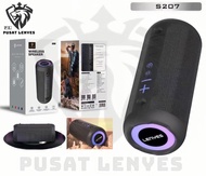 S207 - Speaker LENYES S-207 LED Colorfull Lights Wireless Speaker Bluetooth 5.0 Portable Hifi Sound 