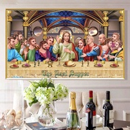 DIY 5D Round full beads Jesus Christ The Last Supper decoration beads Painting diamond painting,bead