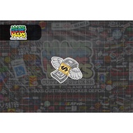 PRINT & CUT Dollar Money Sticker Size 5 Cm