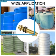 【2.9】 Water Tank Connector Brass G1/2 Tank Feedthrough for Water Tank Water Tower Pump