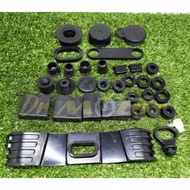 RXZ Body Cover Rubber Getah Body Cover 55K 4Y2 complete set
