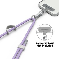 Rhinoshield SG- Hypoallergenic Crossbody Phone Lanyard Adjustable Versatile Phone Strap For Mobile Phone Utility/Sling Additional Loop For Airpods/Keychain