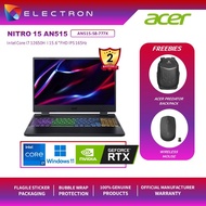 Acer Nitro 5 AN515-58-777X 15.6" FHD 165Hz Gaming Laptop ( I7-12650H, 16GB, 512GB SSD, RTX4050 6GB, 
