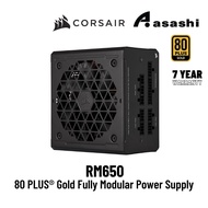 Corsair RM650 Power Supply - 80+ Gold, Fully Modular, 7 Years Warranty (CP-9020280-UK)