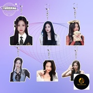 Keychain printed with AHYEON Babymonster idol acrylic decorative hanging accessory