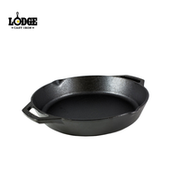 Lodge 10.25 Inch Seasoned Cast Iron Dual Handle Pan