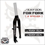 Silverock Fork Folding Bike Decal Sticker