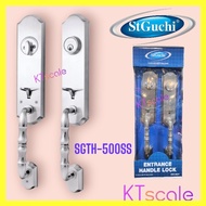 ST GUCHI DOUBLE HANDLE GRIPSET LOCKSET SGTH-500SS