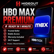 Max Malaysia Premium Account | 1 / 2 / 4 Month Plan | UHD 4K | Instant Delivery | 24/7 | HBO GO MY
