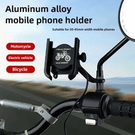 Motorcycle 3 Ec Bicycle Car Phone Holder Shockproof Handlebar Mount Universal Fit GPS Bracket Anti