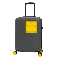 LEGO 2x2方塊 雙輪灰+黃色28吋行李箱 (110L)