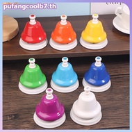 PUCOOL Eight Tone Clo Tone Bell Desk Bells For Educational Music For Toddlers 8 Notes Colorful Hand 