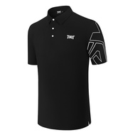 [PG] Golf short-sleeved T-shirt mens summer comfortable sports Polo shirt Golf clothing mens quick-d