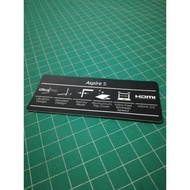 . Stiker Spesifikasi Laptop Acer Aspire 5 rhm53