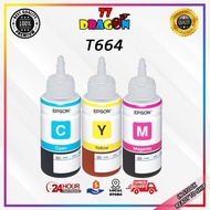 EPSON T664 ORIGINAL REFILL INK CYM for L210,L310,L360,L405,L565,L1300