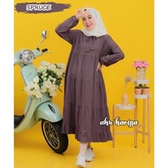 GROSIR GAMIS CINDY DAN SANDRA AKU KARISSA MIDI DRESS ORIGINAL BERLABEL