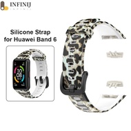 7 ColorsSoft  Silicone Smart Watch Wristband Adjustable Bracelet Watchband Watch Strap Accessories for Huawei Band 6 Pro/Huawei Band 6/Honor Band 6 [infinij.sg]