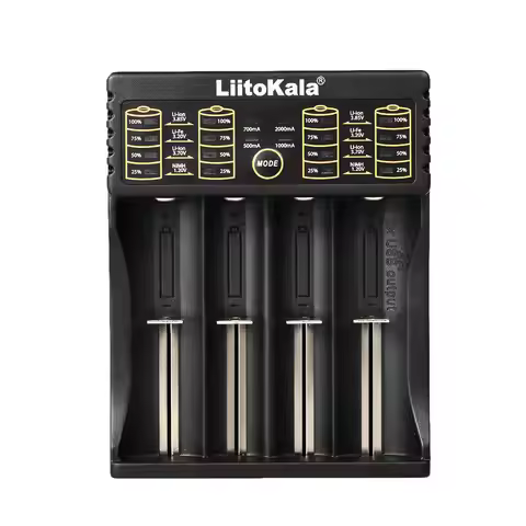 Liitokala Lii-402 Lii-202 5V2A Output Type C- line Interface Universal 3.7V 3.2V 3.85V 18650 21700 R