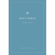 Bible:ESV Economy Bible/Large Print-Blue Paperback