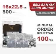 Transmet Silver Sachet Bag 16x22.5 cm (500g) - Sachet Packaging Plastic - Sachet Packaging Bag