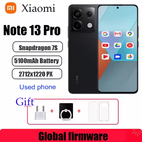 Xiaomi Redmi Note 13 Pro 5G Global firmware 200MP OIS Camera 120Hz 1.5K Snapdragon 7S Gen 2 67W Fast