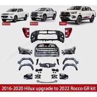 Toyota Hilux Revo rocco rogue 2016 - 2024 convert GR SPORT front bumper grill grille fender arch cov