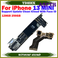 ASFTH 100% ทำงาน Ls/a ตรรกะหลักบอร์ดสำหรับ iPhone 13 Mini 13เมนบอร์ดขนาดเล็กเมนบอร์ดแบบเต็มชิปสะอาด 