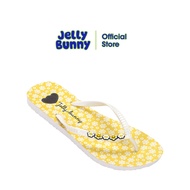 JELLY BUNNY BUNNY BEACH DAISY FLATS SANDALS B20SLFL035 YELLOW